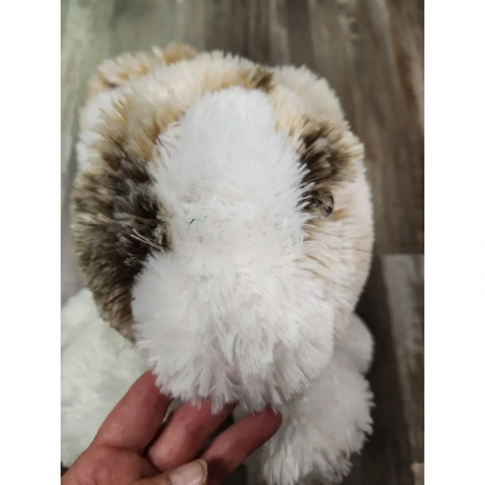 Dan dee‎ brown multi-color rabbit.bunny plush stuffed animal 14 long